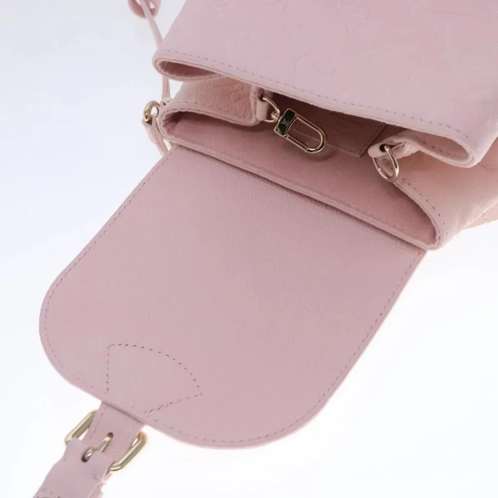 LOUIS VUITTON Monogram Empreinte Backup Backpack Pink M47074 LV Auth 91596SM - Picture 14 of 16